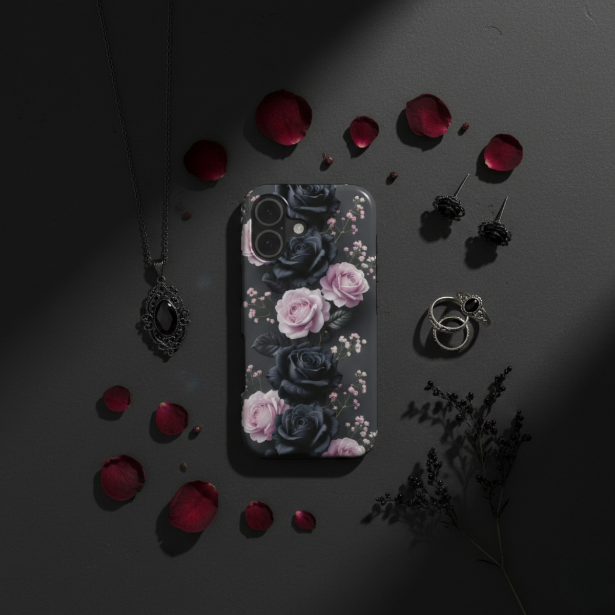 Tough Handyhülle Midnight Roses