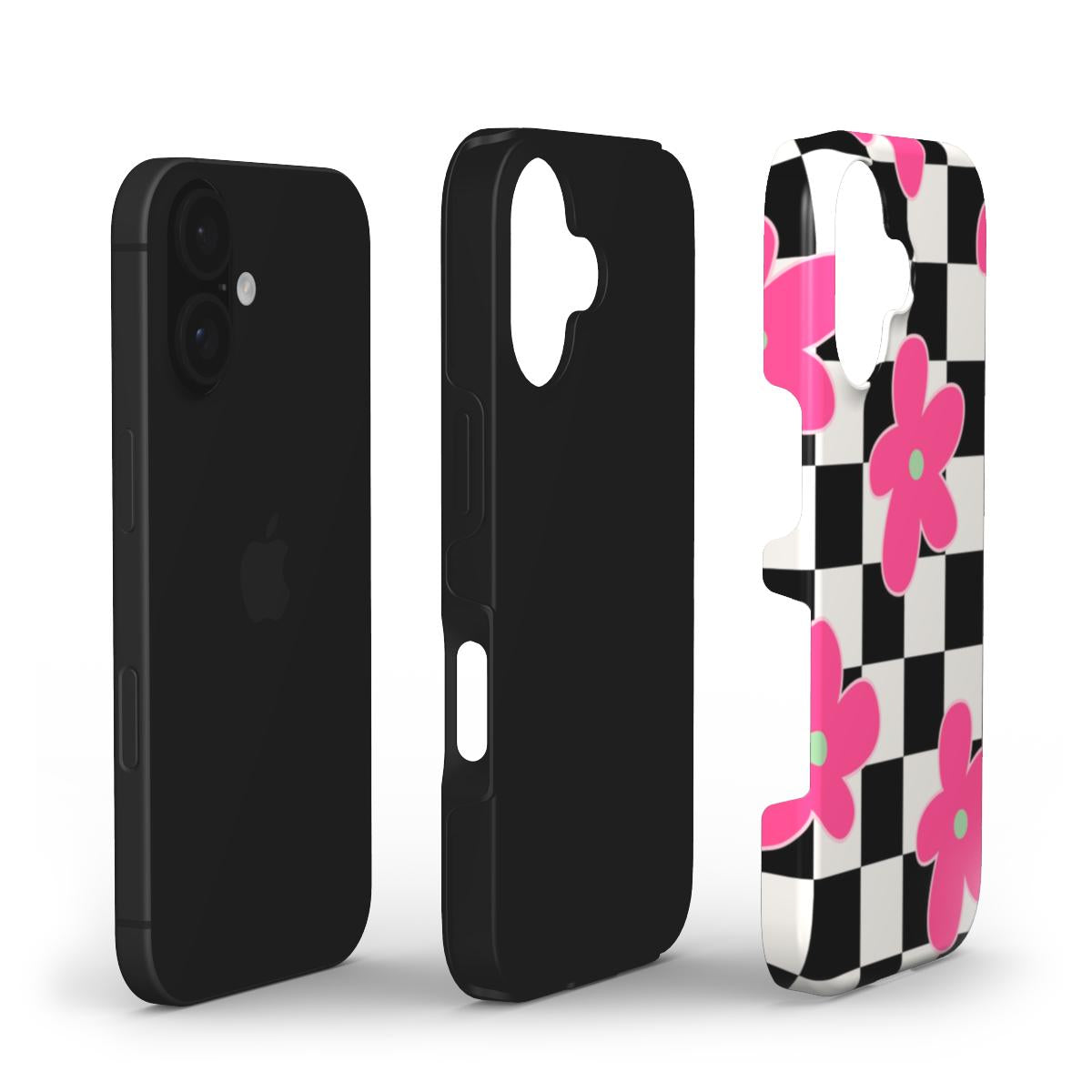 Tough Handyhülle Checkered Petals