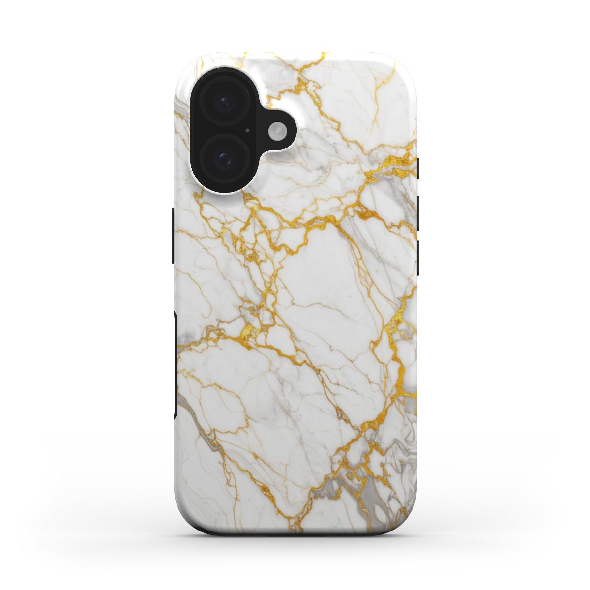 Tough Handyhülle Gold Royal Marble