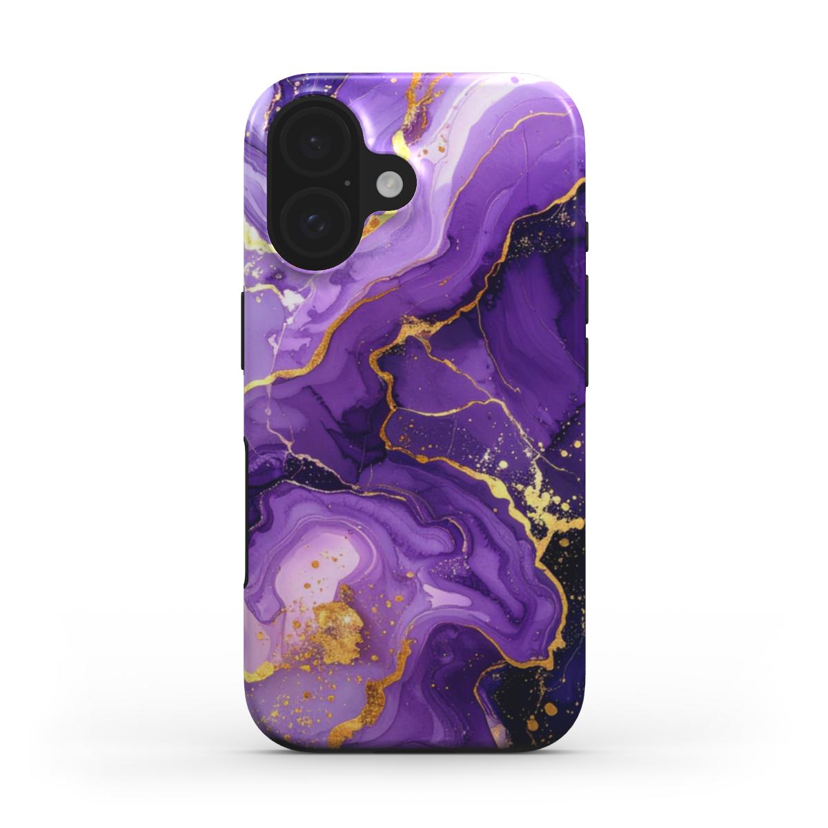Tough Handyhülle Royal Purple Marble