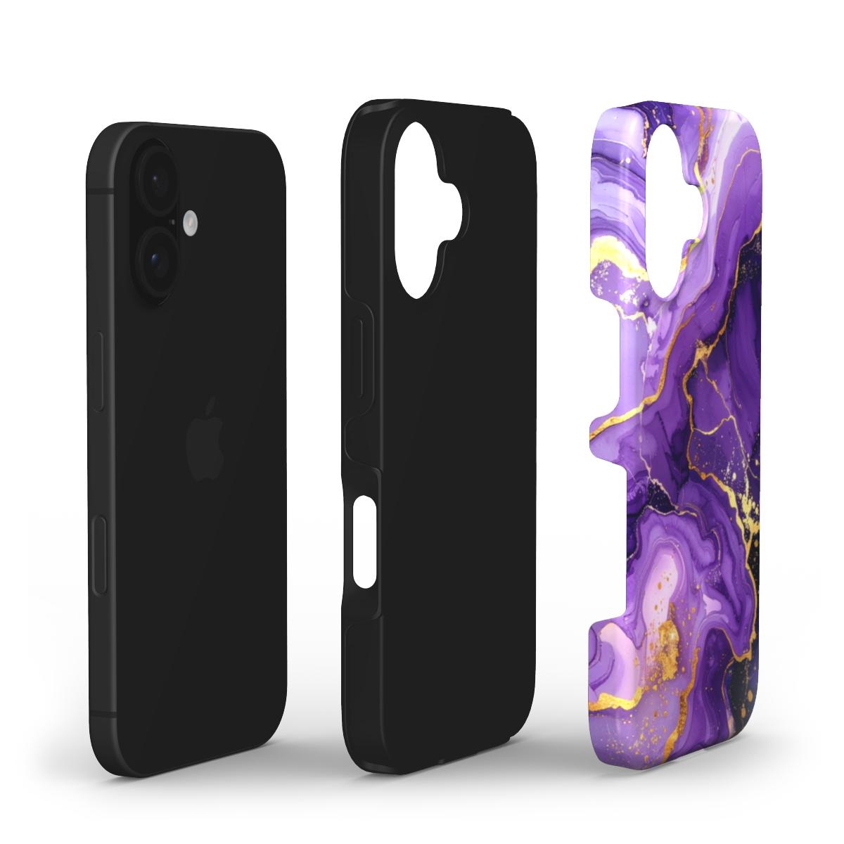 Tough Handyhülle Royal Purple Marble