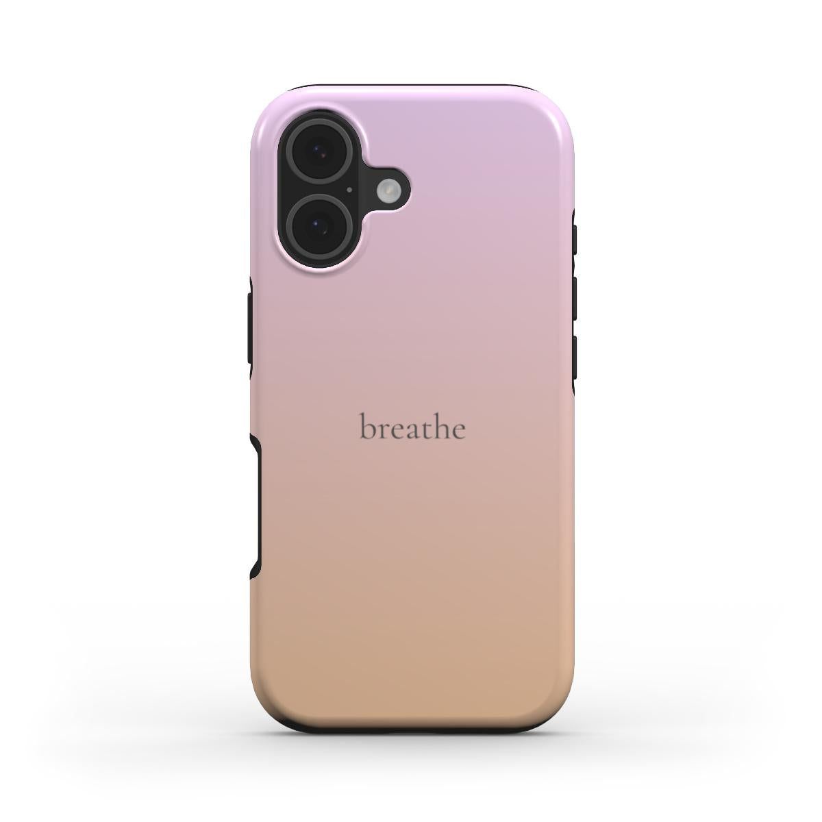 Tough Handyhülle Breathe Vorderseite – elegantes Pastell Design von McGlamCase