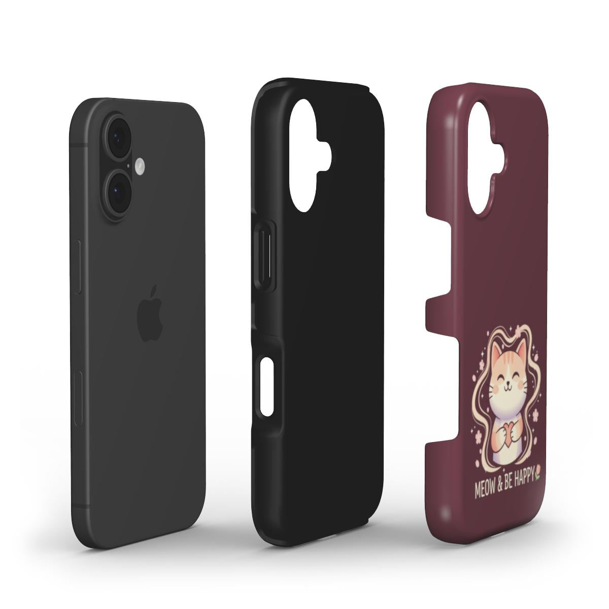 Tough Handyhülle Cute be happy