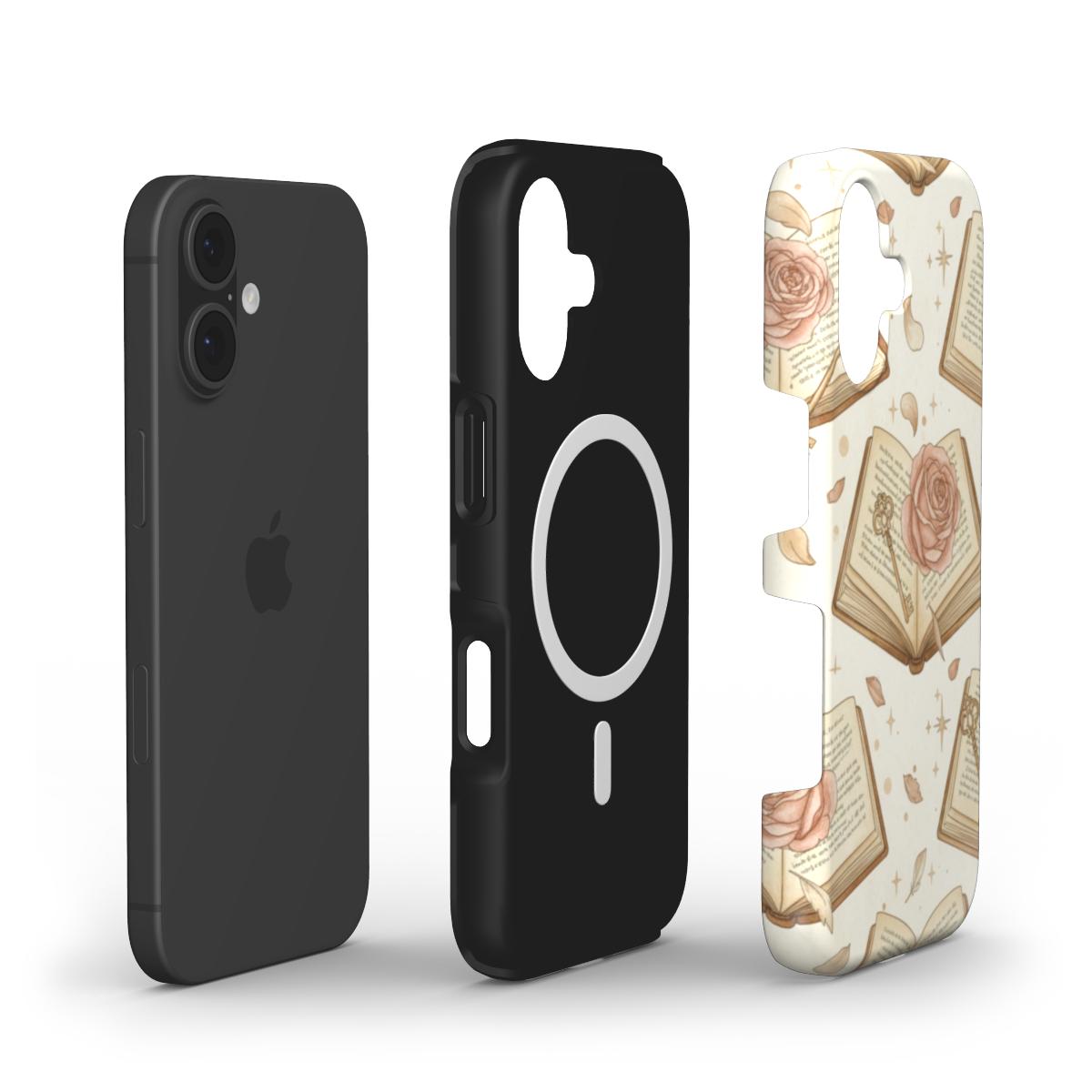 Tough Handyhülle Rose Book (MagSafe)