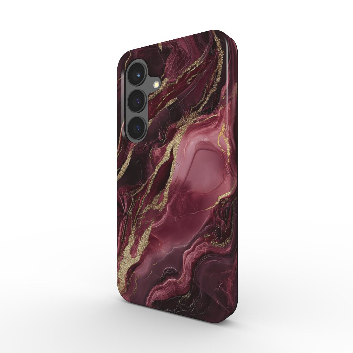 Magnetic Tough Handyhülle Burgundy Glow