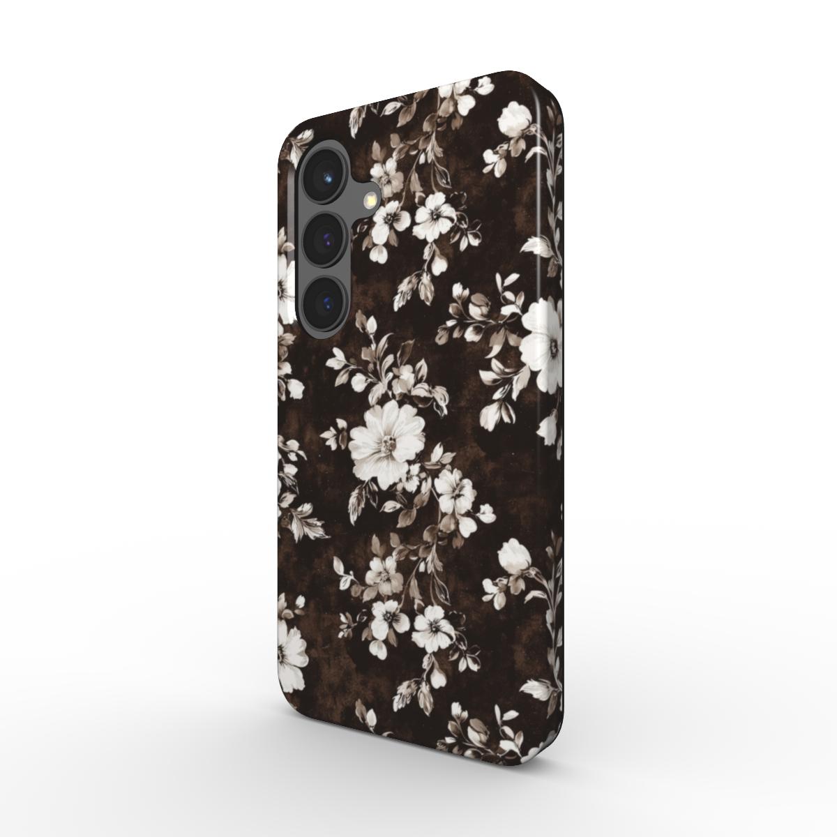 Magnetic Tough Handyhülle Dark Flower