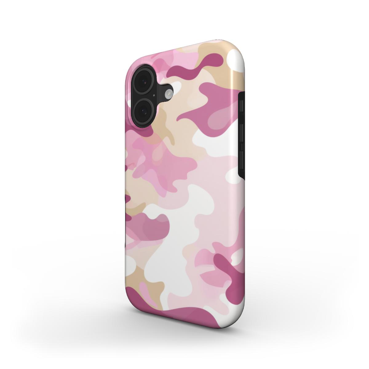 Tough Handyhülle Camouflage Pink
