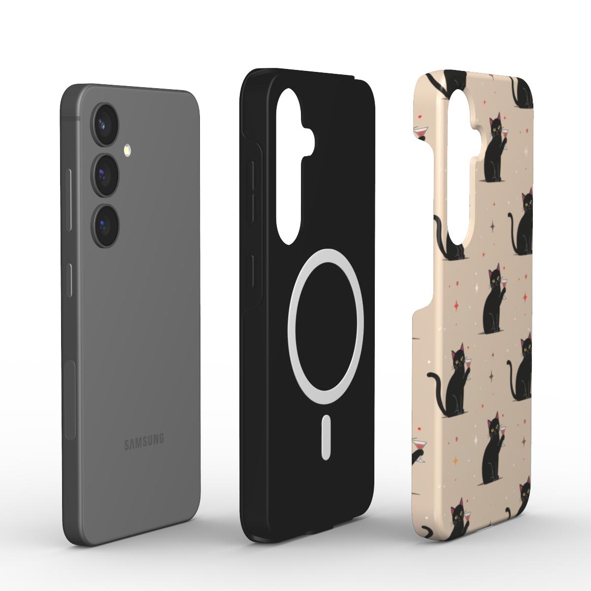 Magnetic Tough Handyhülle Martini Cat