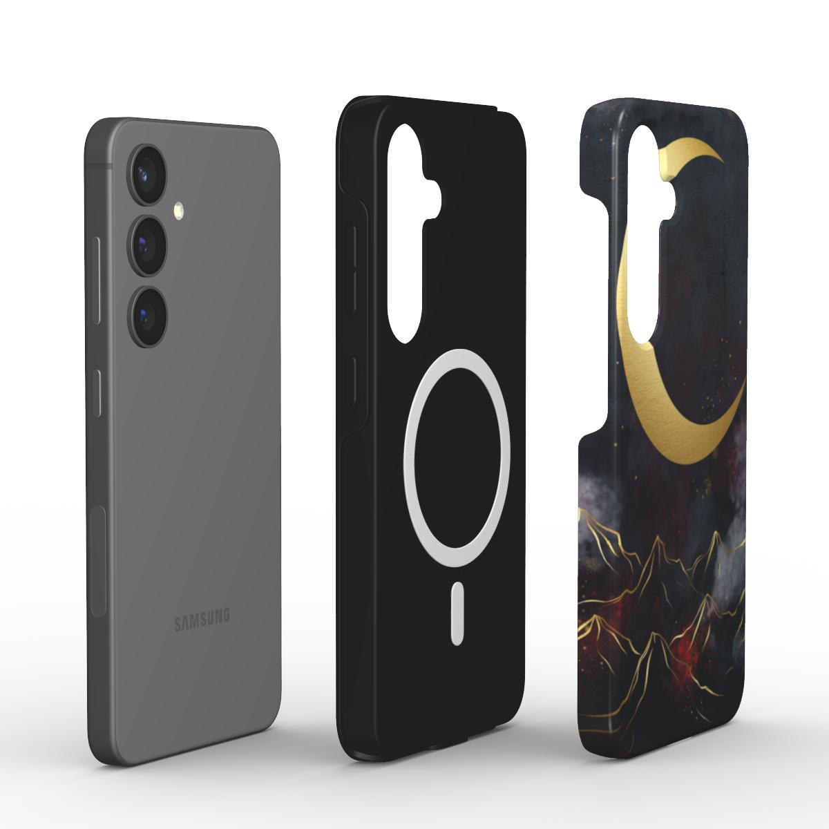 Magnetic Tough Handyhülle shadow night