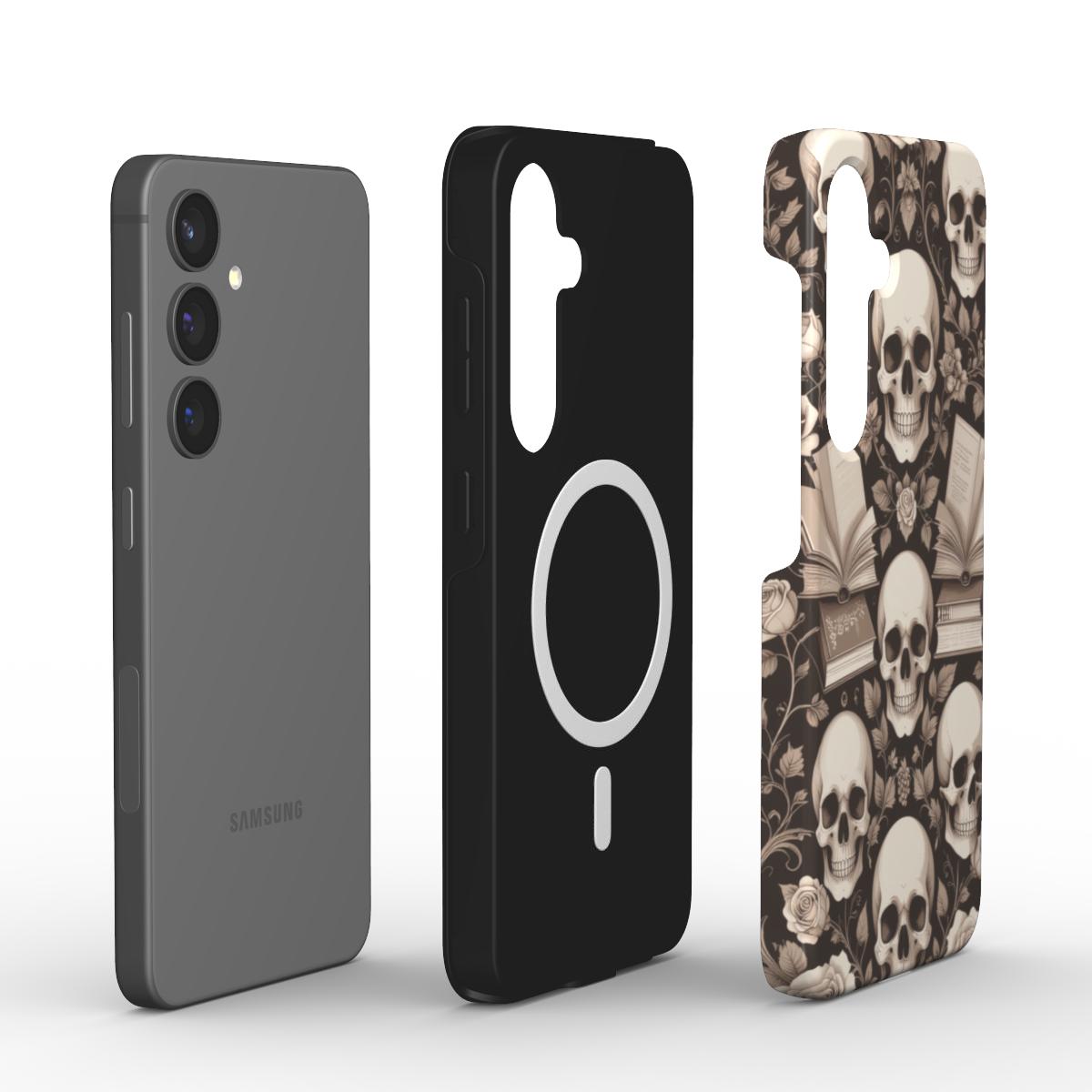 Magnetic Tough Handyhülle Books & Bones