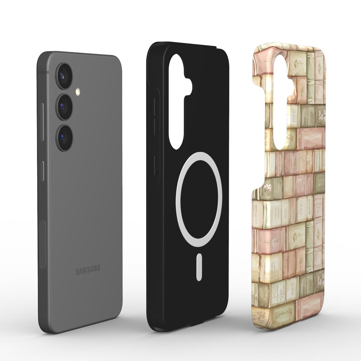 Magnetic Tough Handyhülle Bücherpoesie