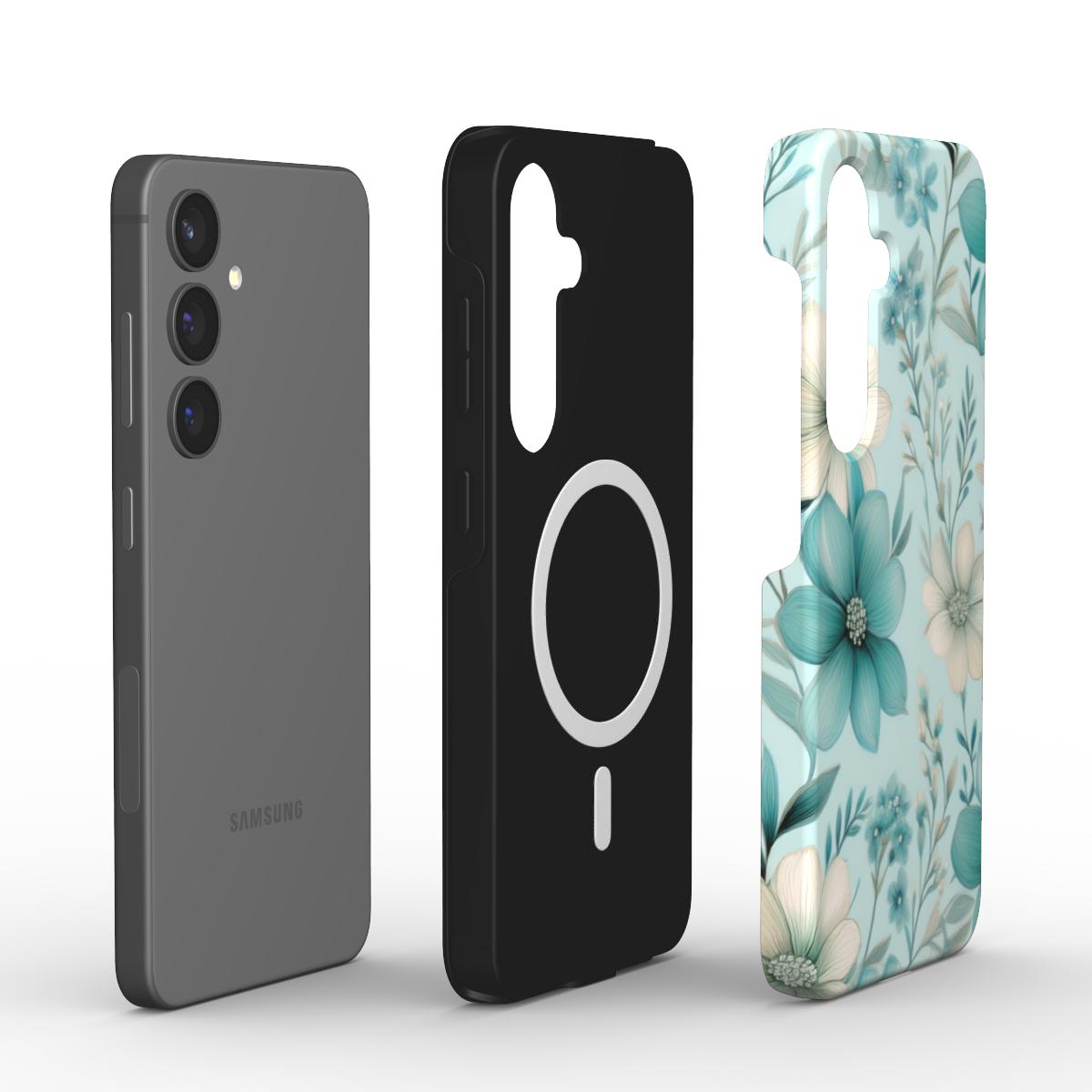 Magnetic Tough Handyhülle Ethereal Blooms