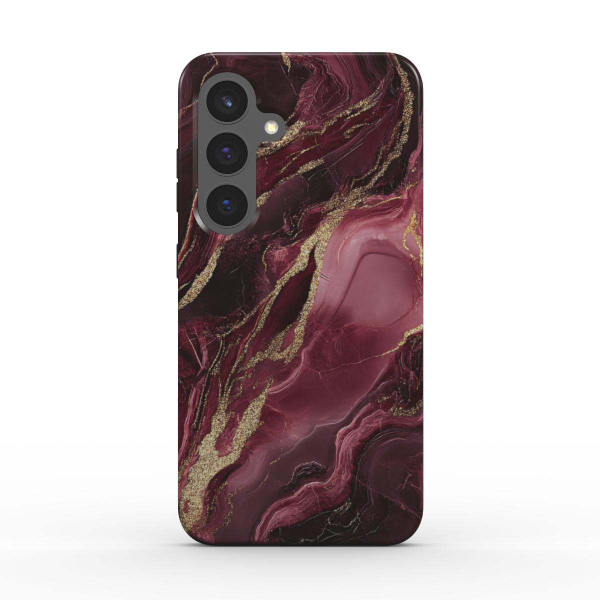 Magnetic Tough Handyhülle Burgundy Glow