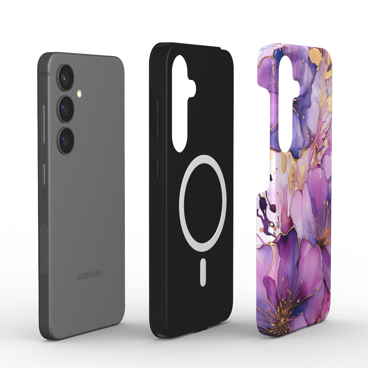 Magnetic Tough Handyhülle Coral Bloom