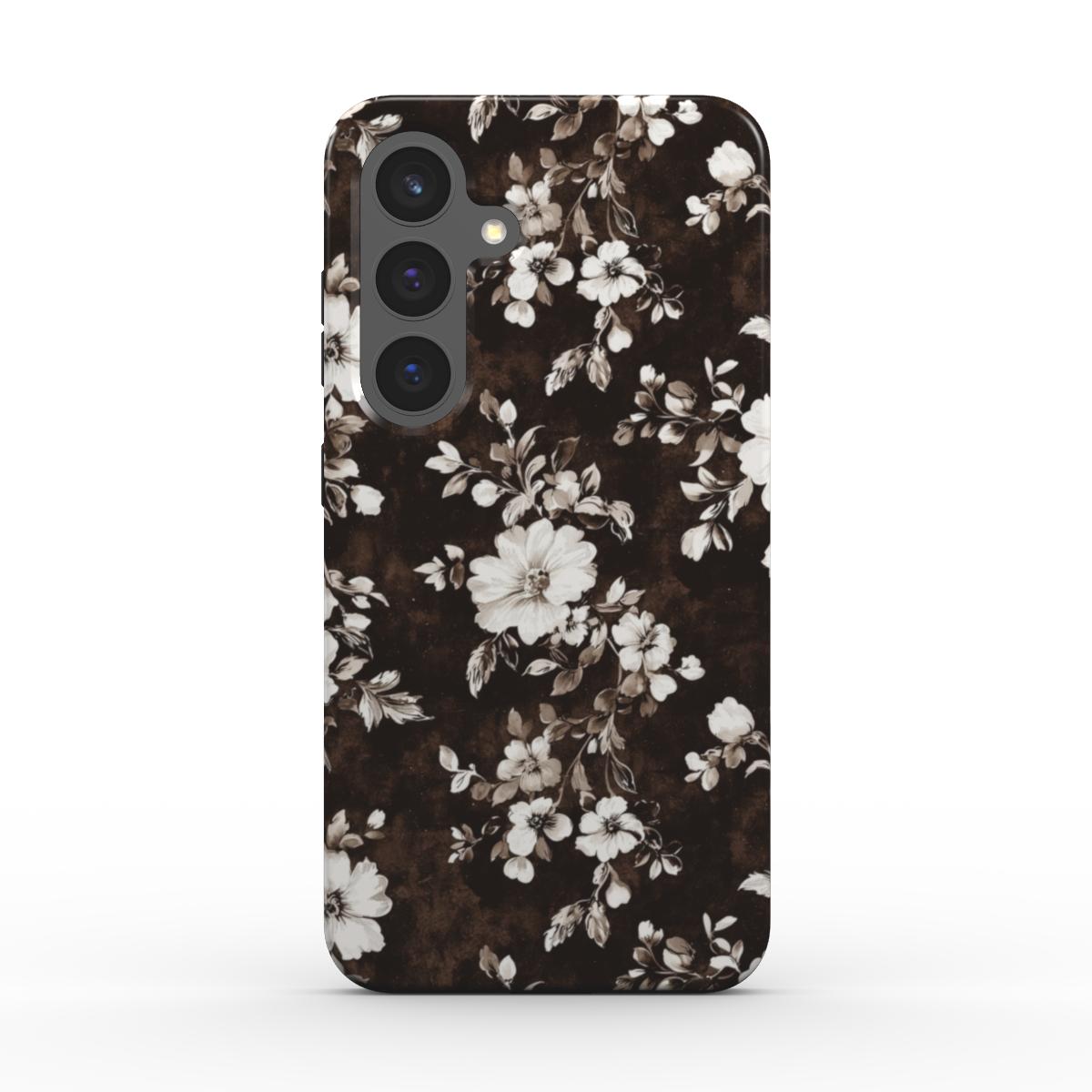 Magnetic Tough Handyhülle Dark Flower