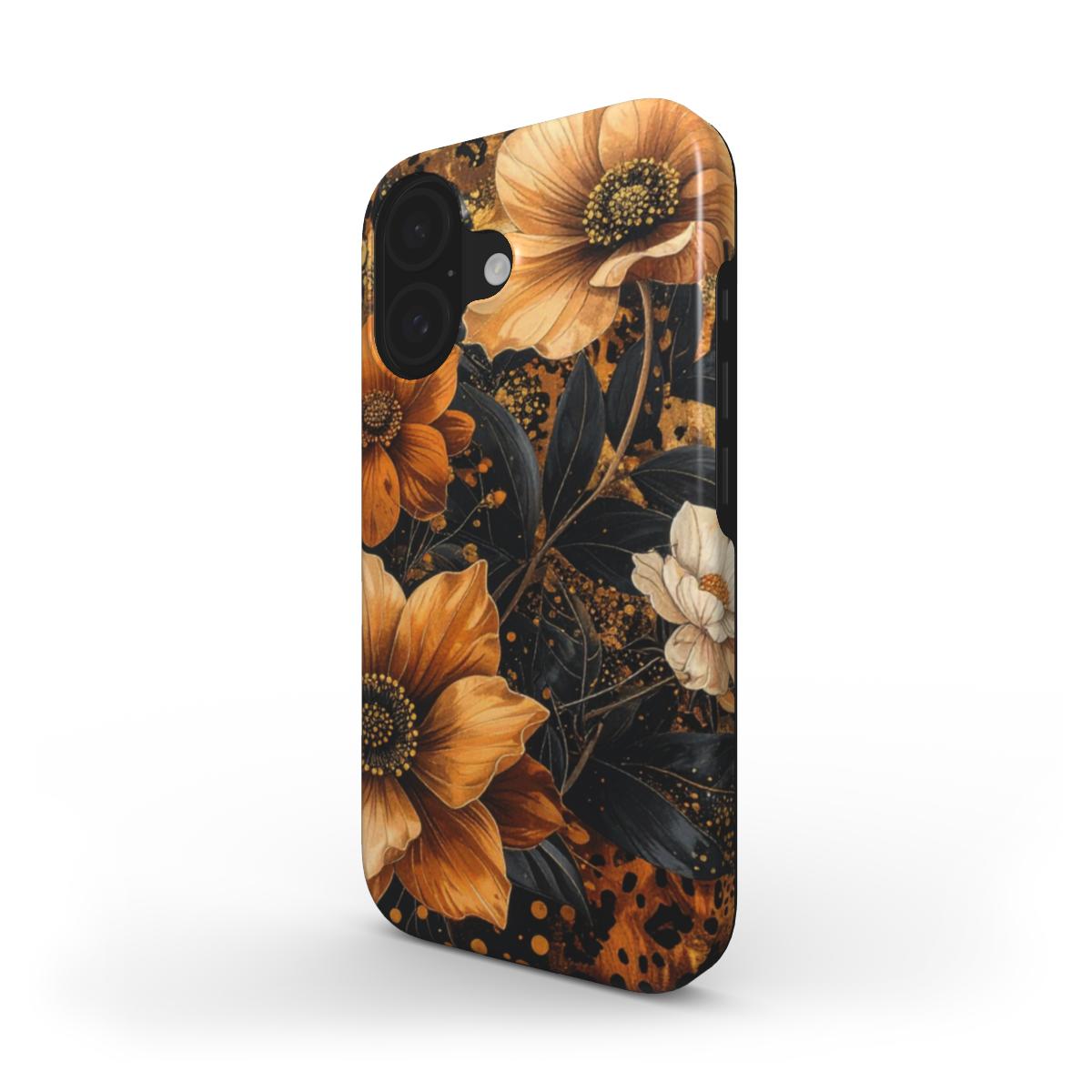 Tough Handyhülle Dark Floral Luxe