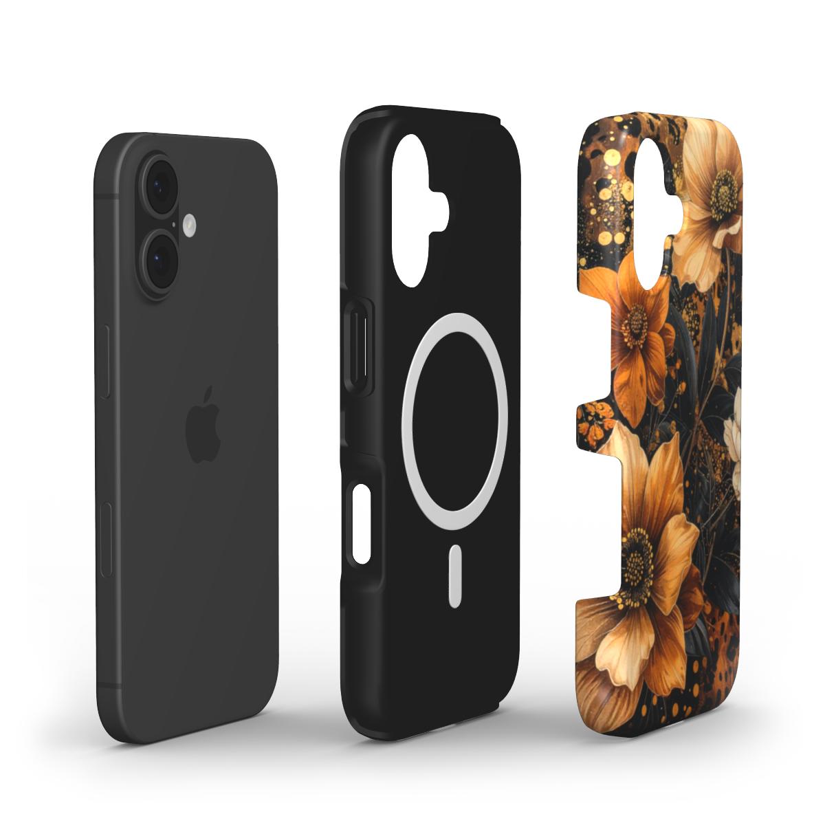 Tough Handyhülle Dark Floral Luxe (MagSafe)