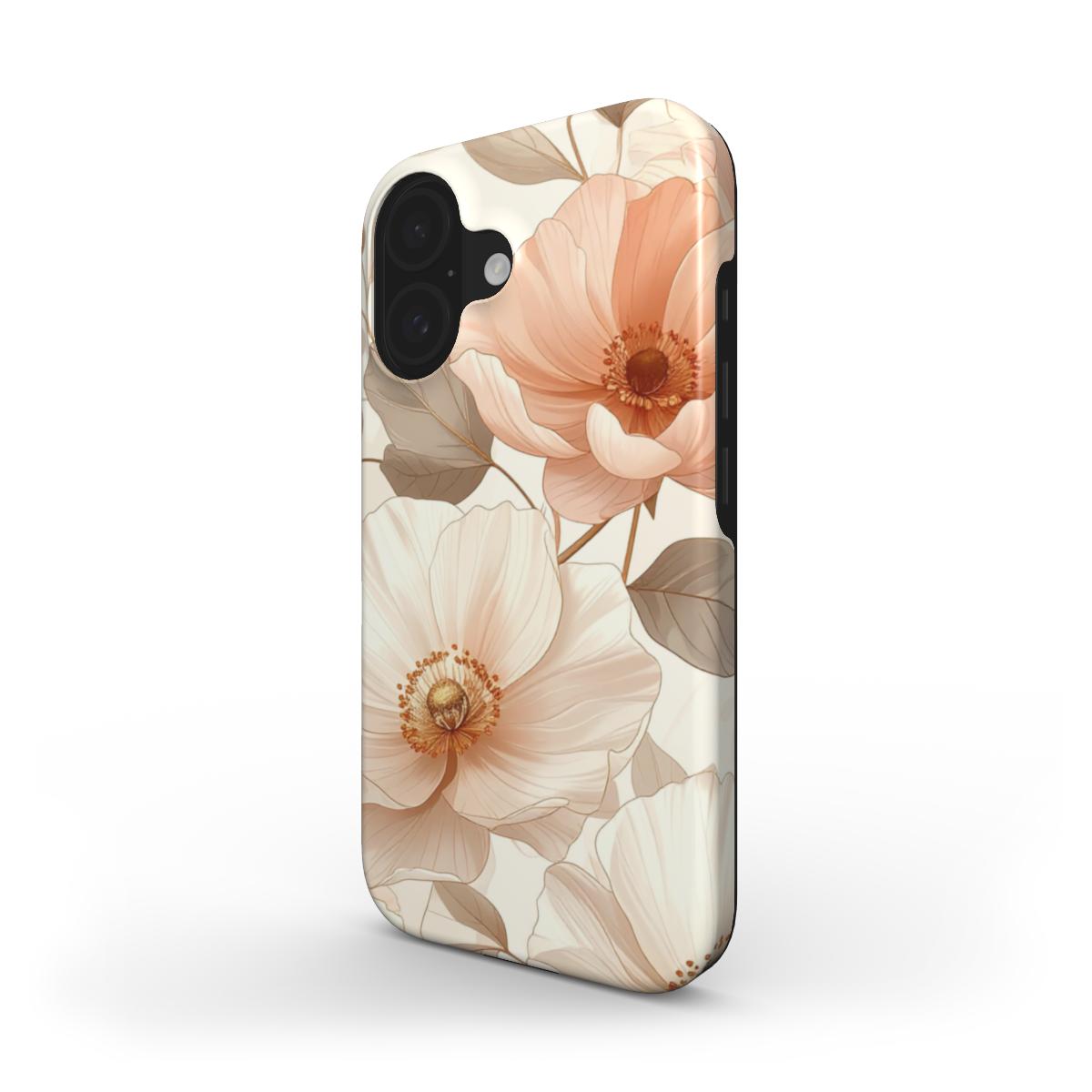 Tough Handyhülle Pure Bloom Noir