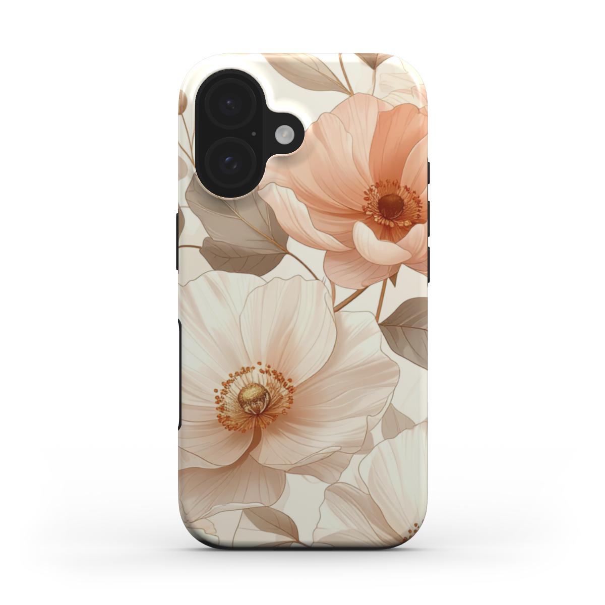 Tough Handyhülle Pure Bloom Noir