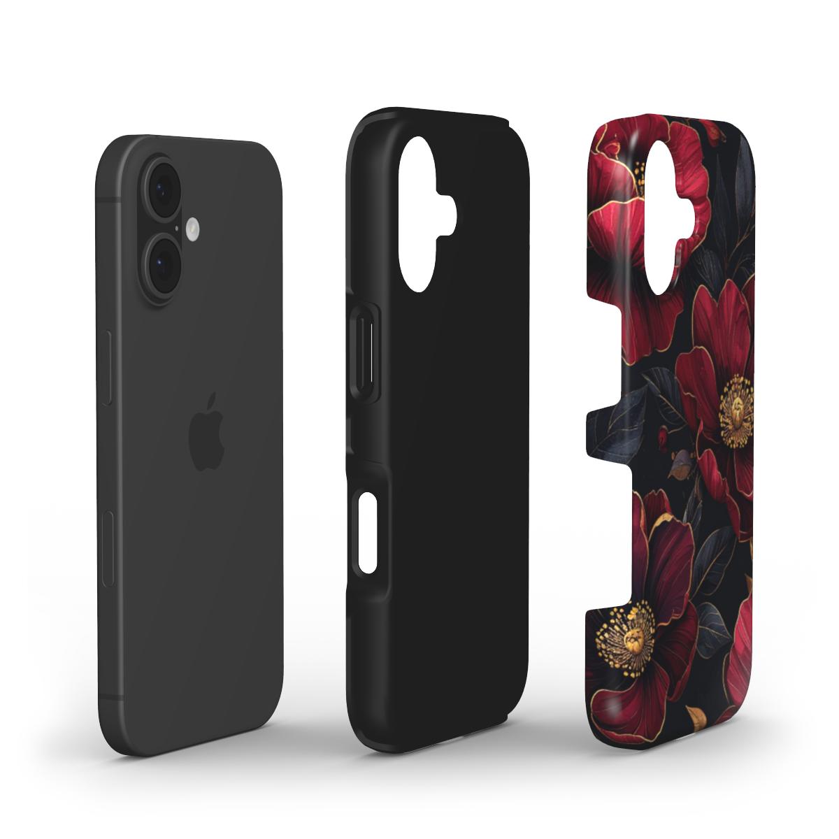 Tough Handyhülle Royal Noire Floral