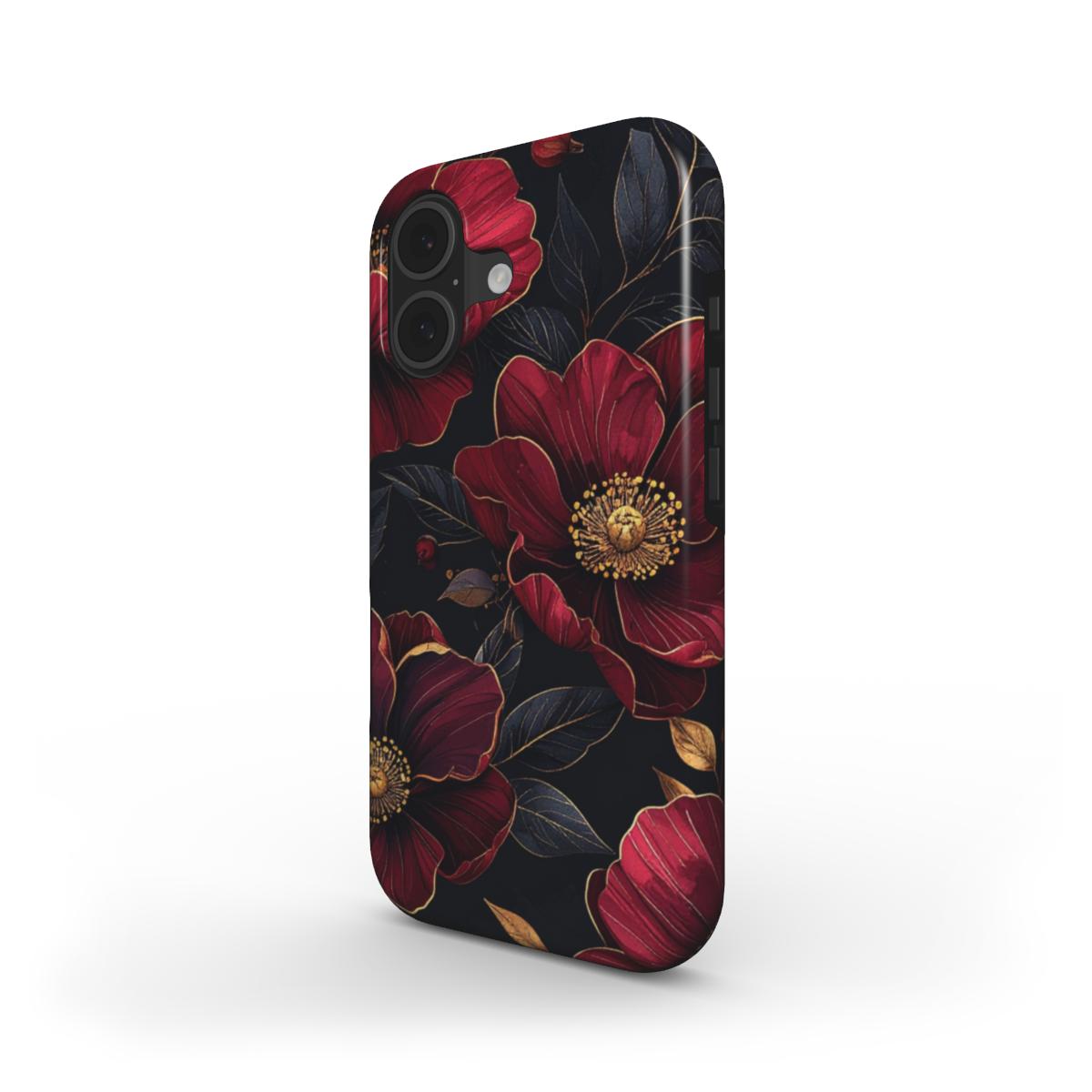 Tough Handyhülle Royal Noire Floral (MagSafe)