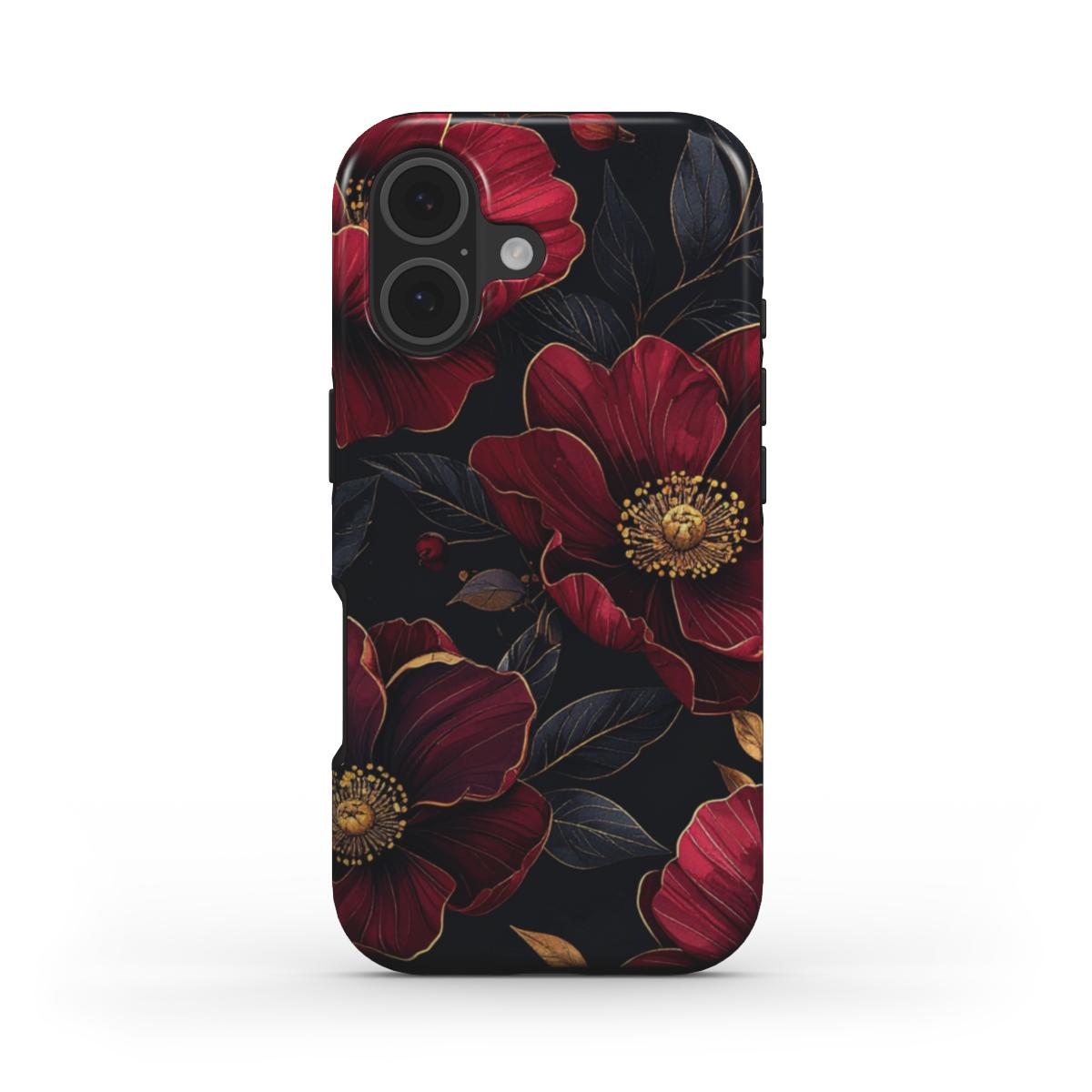 Tough Handyhülle Royal Noire Floral (MagSafe)