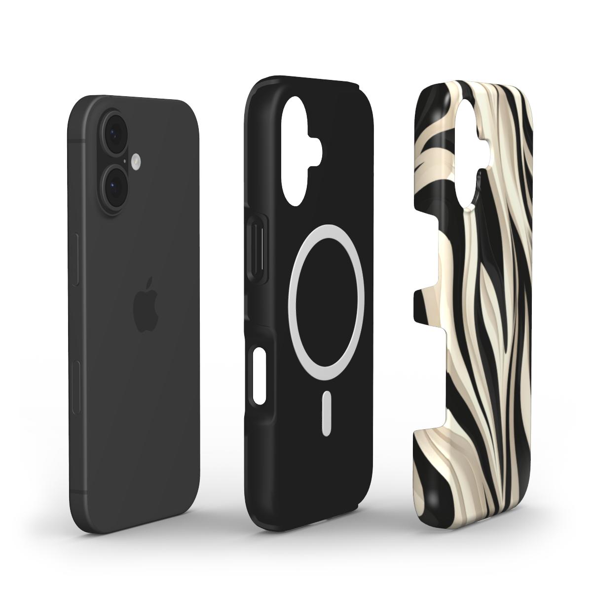 Tough Handyhülle Zebra Flow (MagSafe)