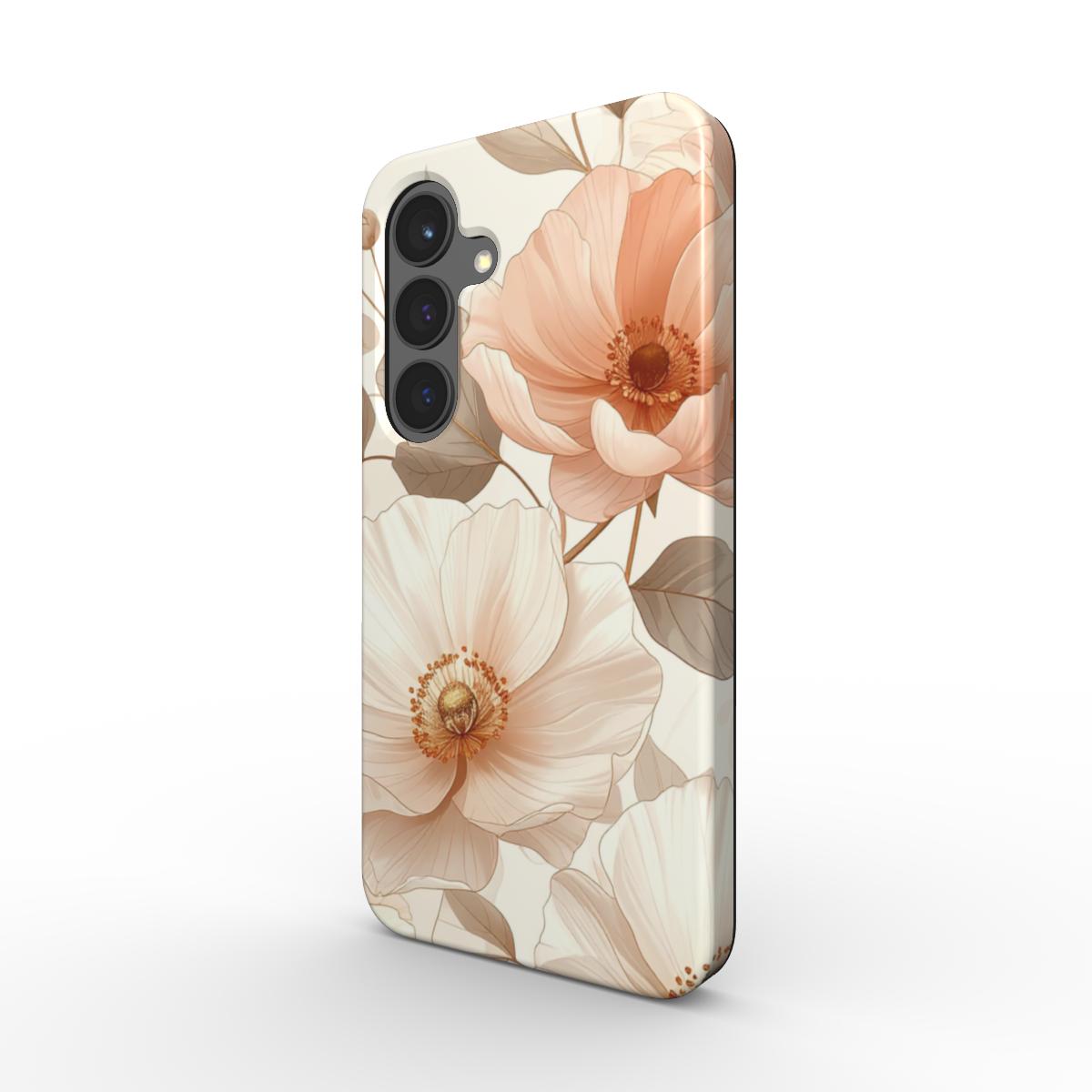 Magnetic Tough Handyhülle Pure Bloom Noir