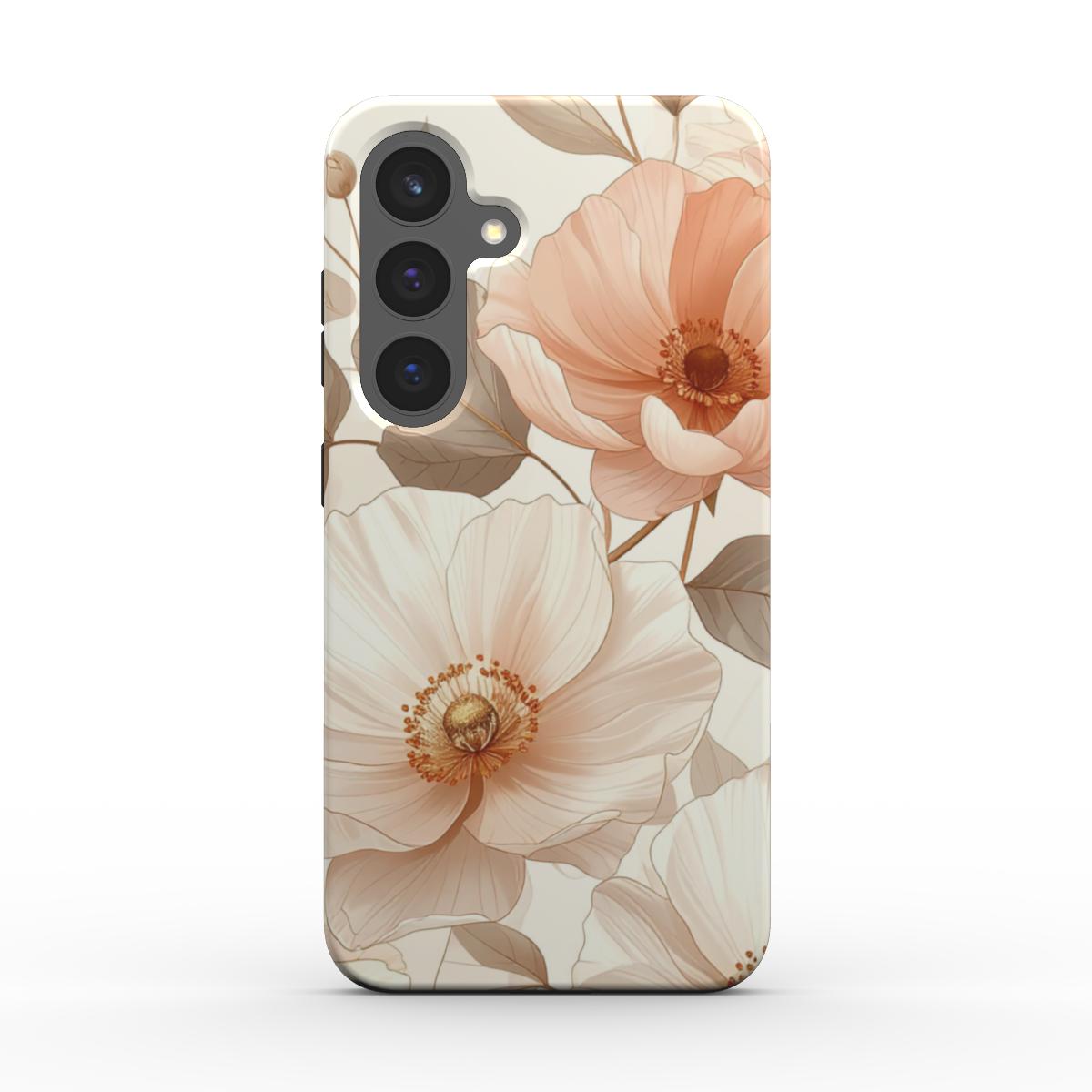 Magnetic Tough Handyhülle Pure Bloom Noir