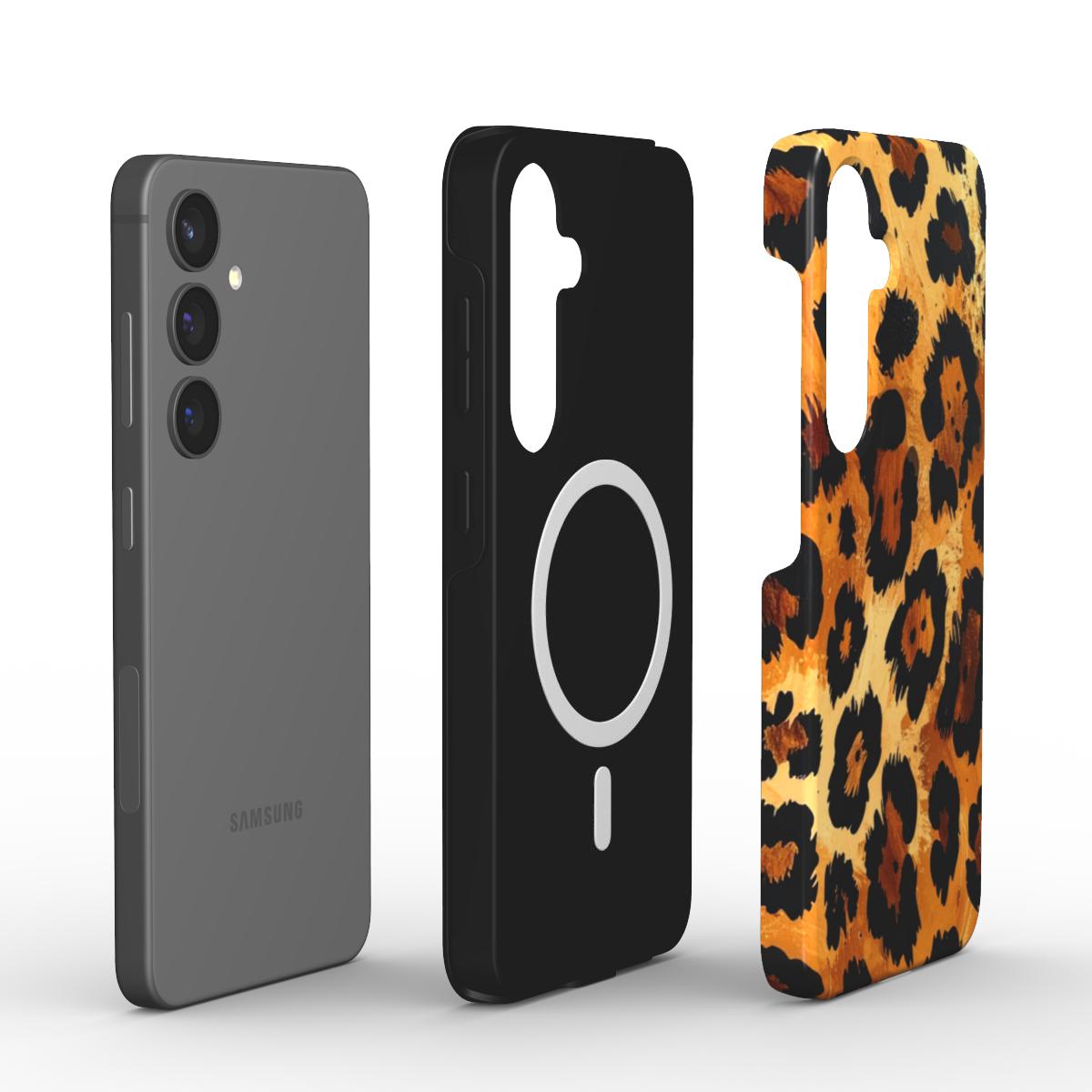 Magnetic Tough Handyhülle Leopard Luxe