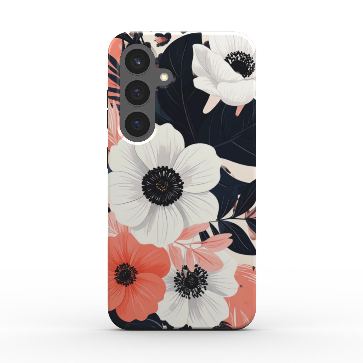 Magnetic Tough Handyhülle Fashion Flower