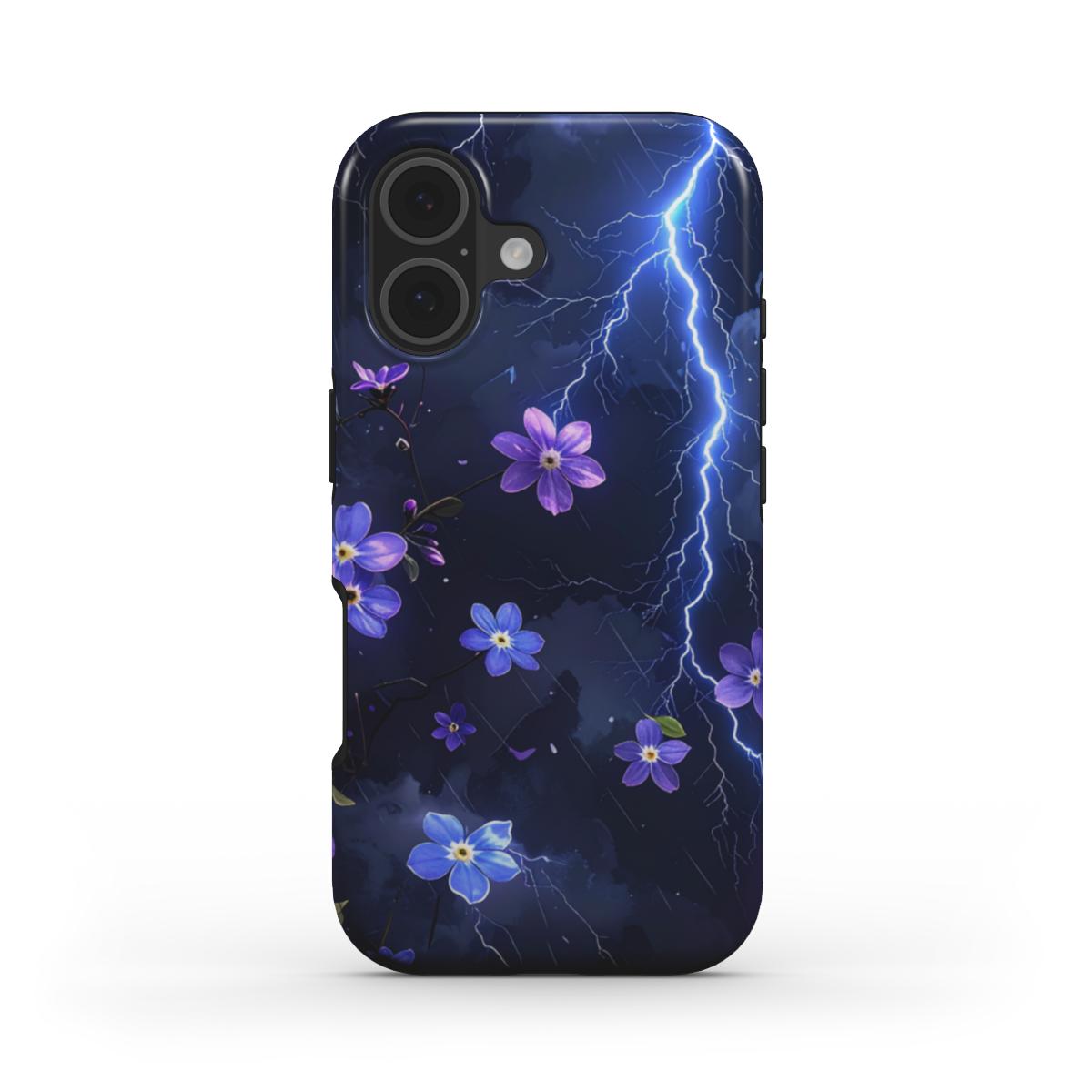 Tough Handyhülle Thunderstorm purple (MagSafe)