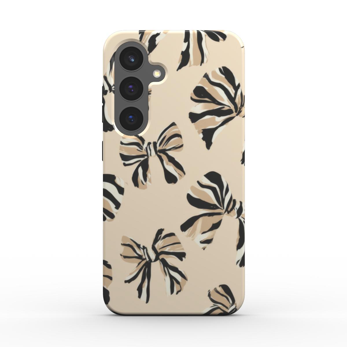 Magnetic Tough Handyhülle Zebra Bows