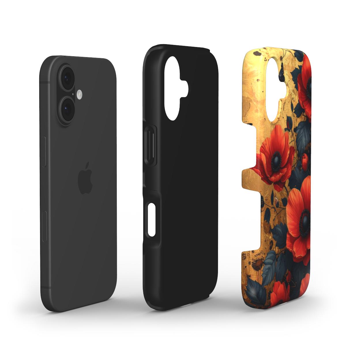 Tough Handyhülle Red Blossom