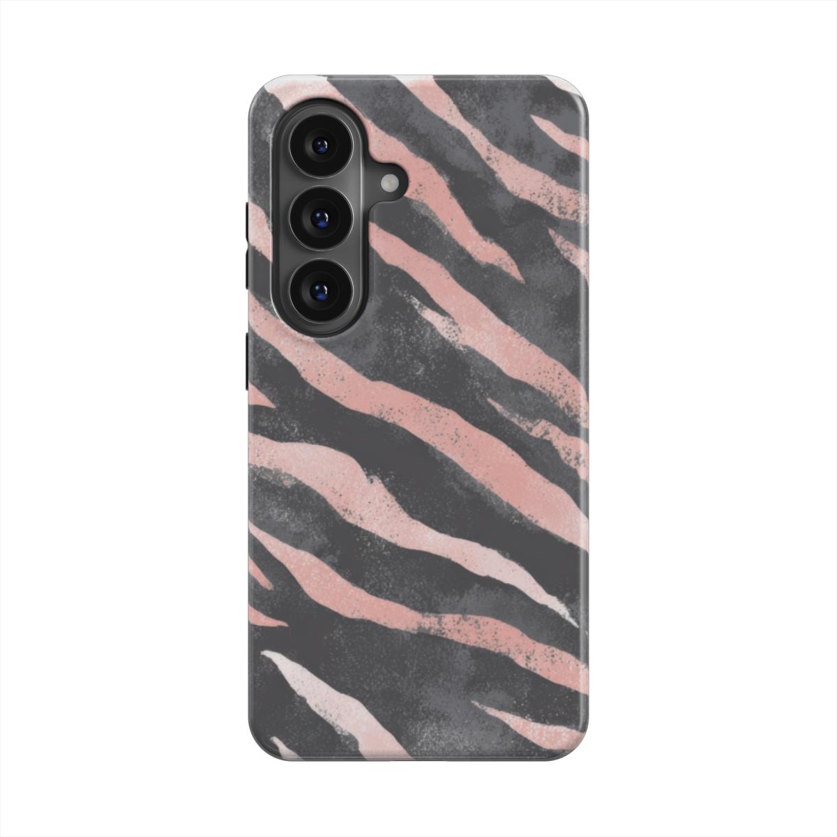 Magnetic Tough Handyhülle Zebra Rose