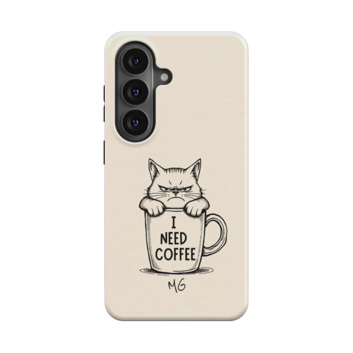 Magnetic Tough Handyhülle I need coffee