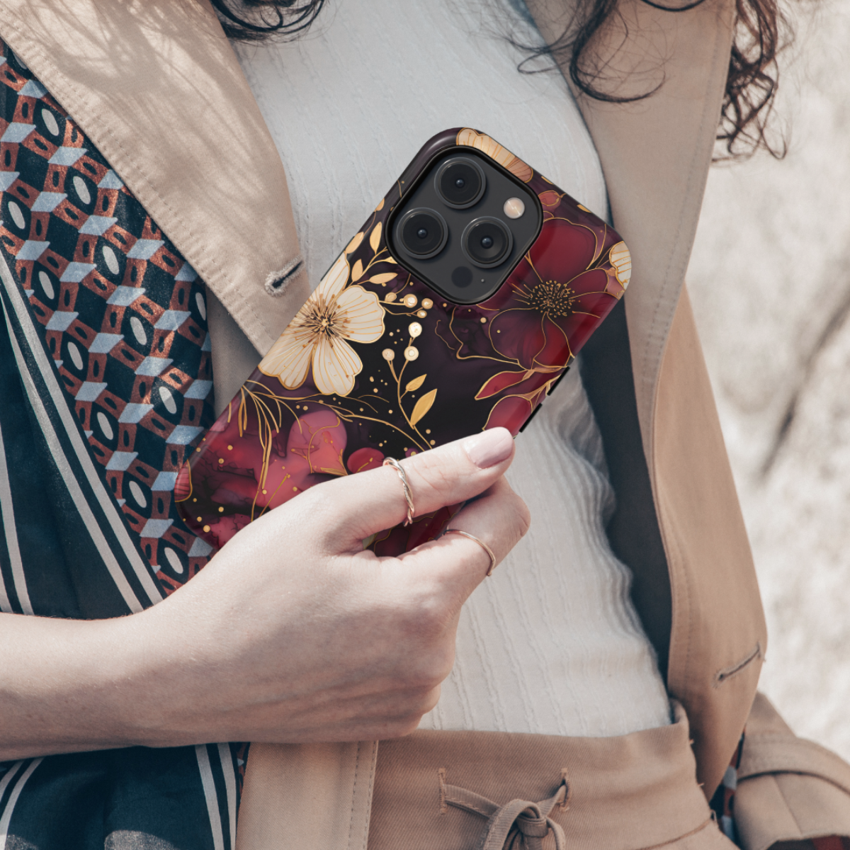 Tough Handyhülle Pastel Botanique (MagSafe)