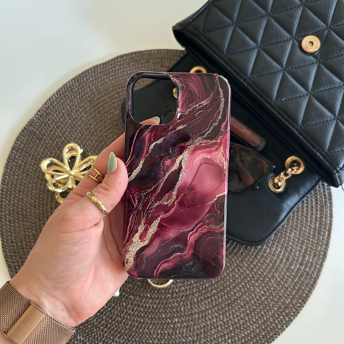 Tough Handyhülle Burgundy Glow (MagSafe)