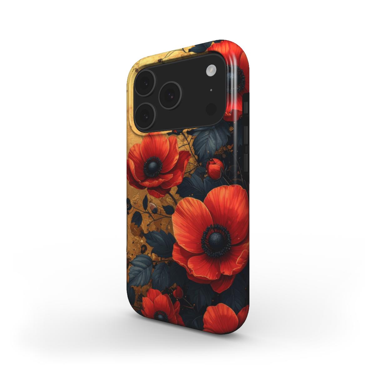 Tough Handyhülle Red Blossom (MagSafe)