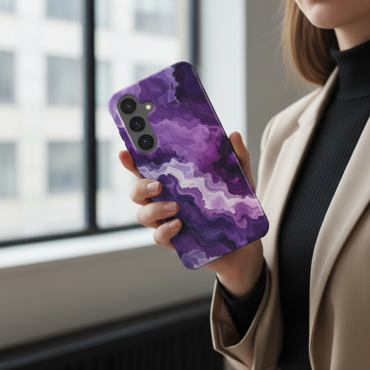 Tough Handyhülle Violet Flow