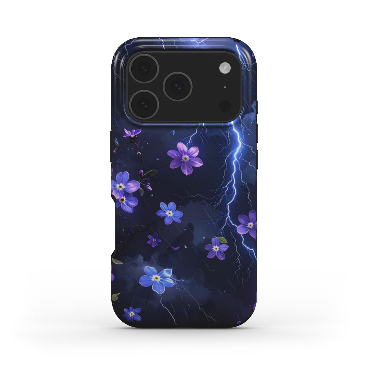 Tough Handyhülle Thunderstorm purple