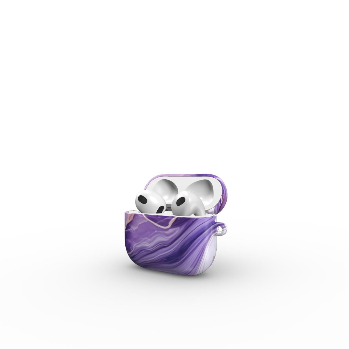 Tough Apple AirPods Hülle violet marmor