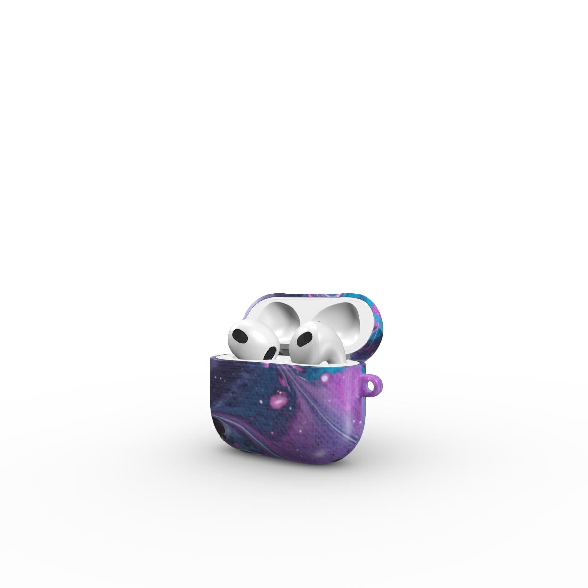 Tough Apple AirPods Hülle purple splash of color