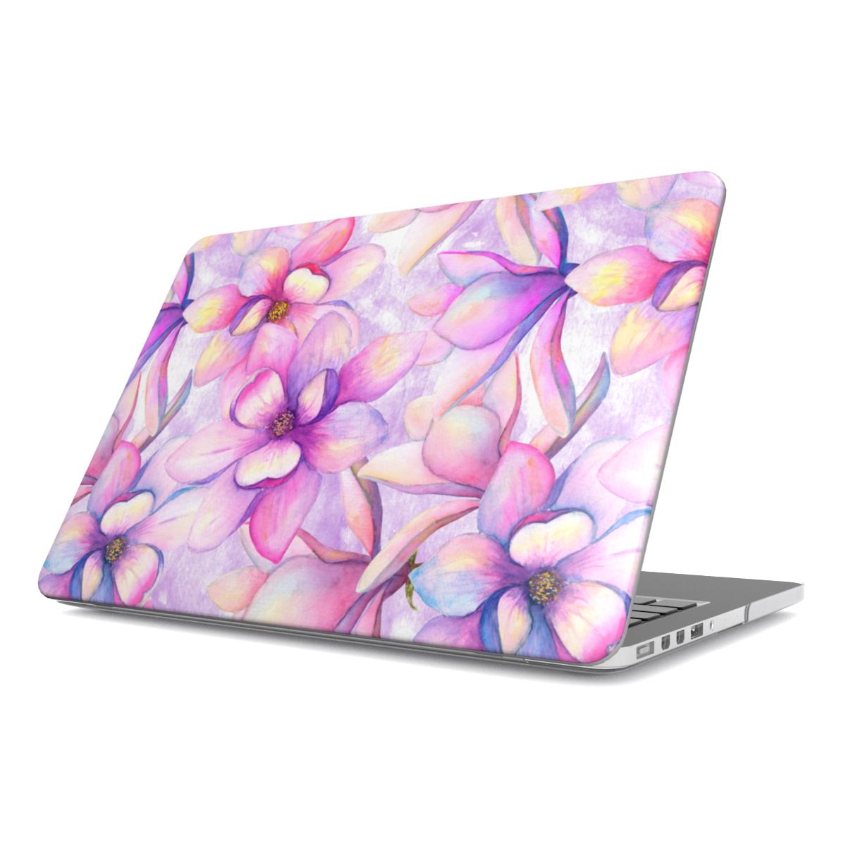 MacBook Hülle Glow Flowers