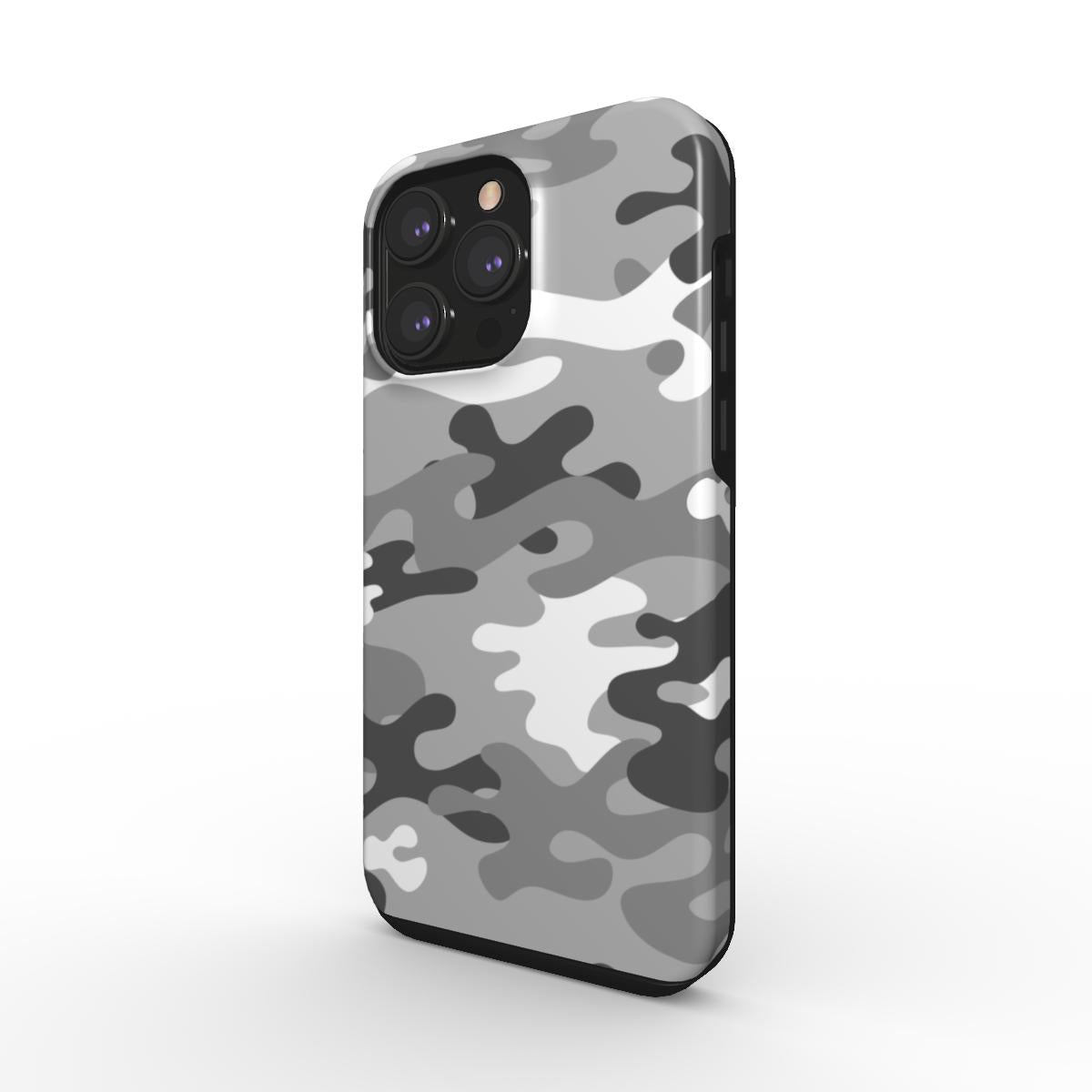 Tough Handyhülle camouflage grau