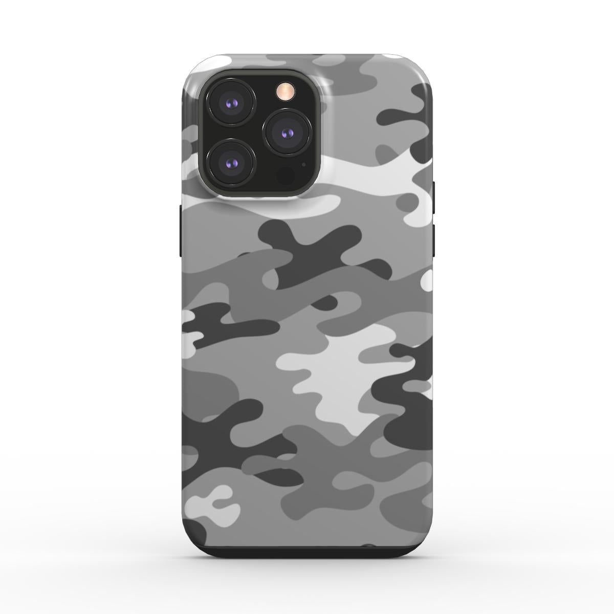 Tough Handyhülle camouflage grau