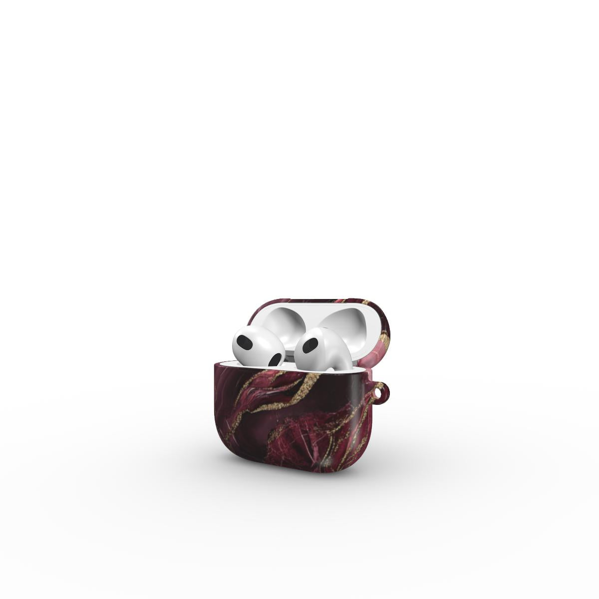 Tough Apple AirPods Hülle Burgundy Glow