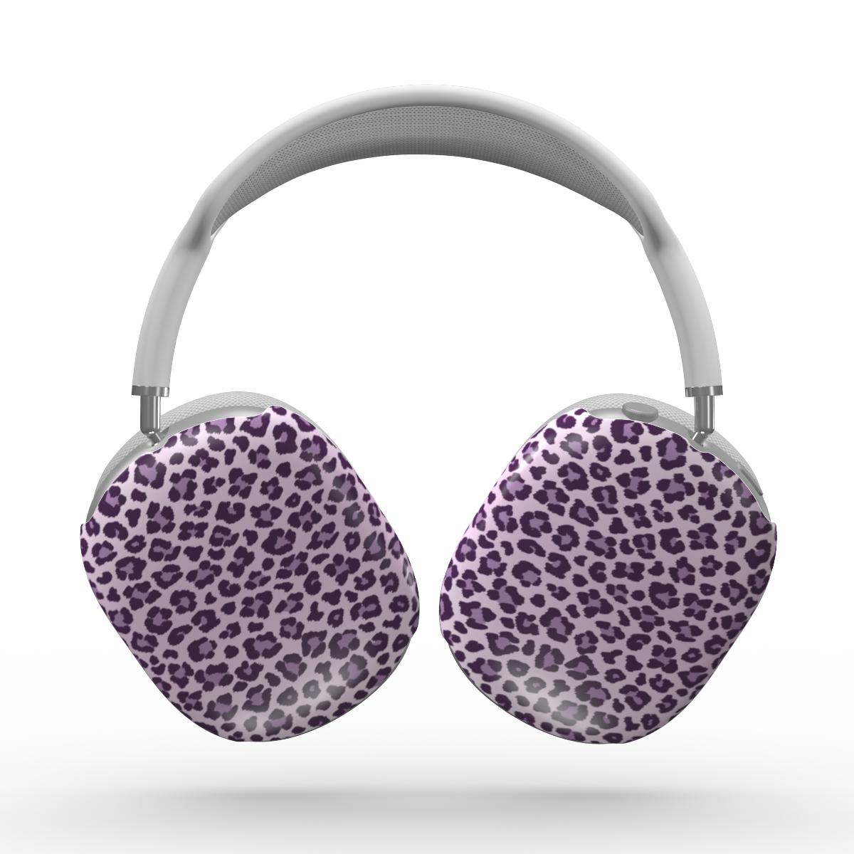 Apple AirPods Max purple leoprint