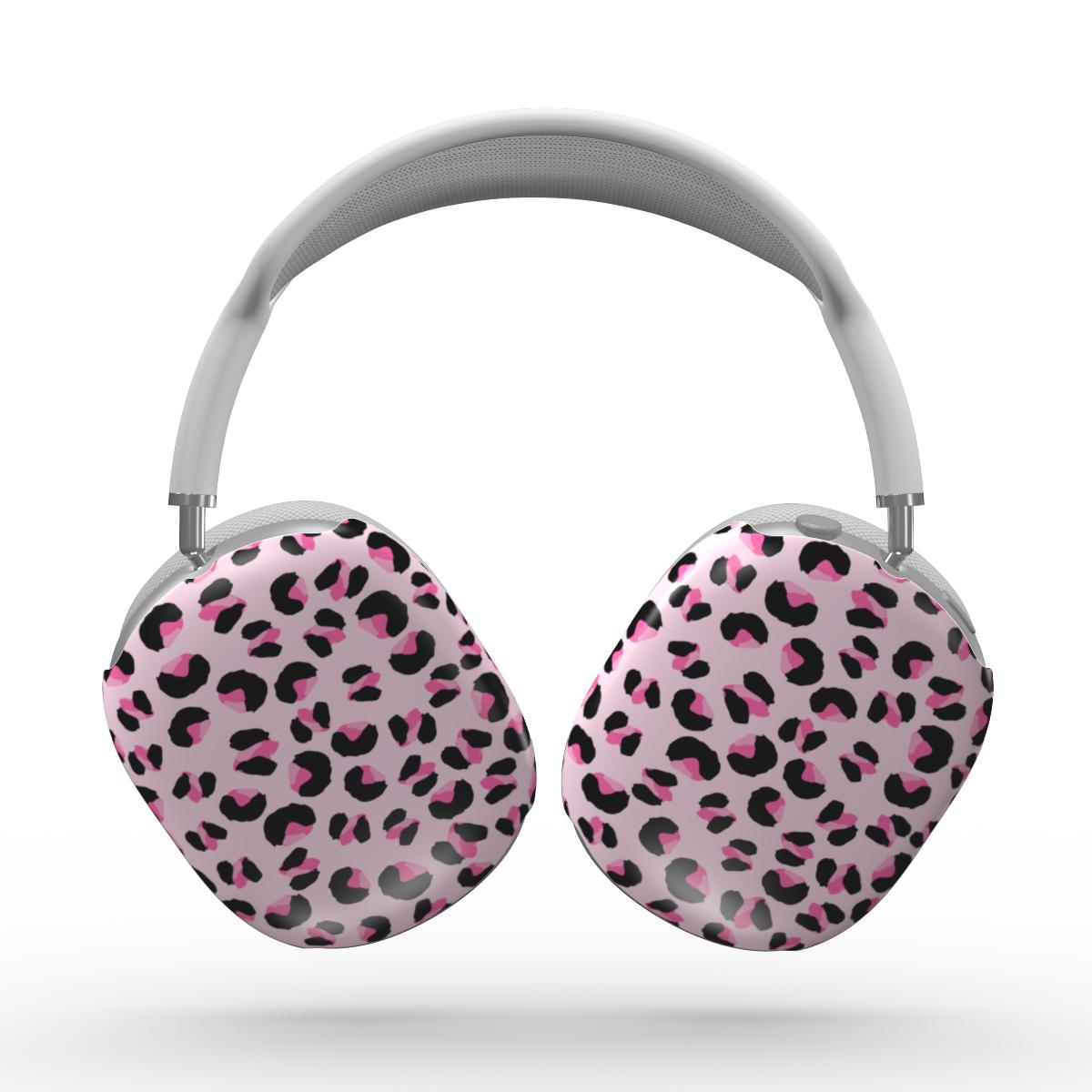 Apple AirPods Max pink leoprint