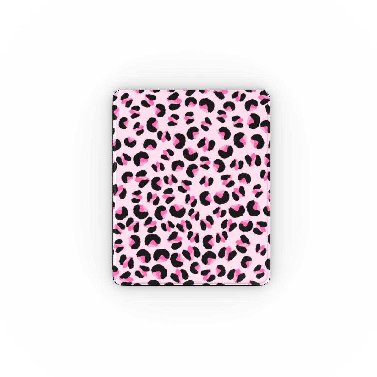 Apple iPad Hülle pink leoprint